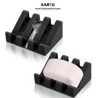 ราคา 【พร้อมส่ง】ที่วางสบู่ซิลิโคนสำหรับสบู่แท่ง สำหรับห้องอาบน้ำและฝักบัว ระบายน้ำเอง ช่วยให้สบู่แท่งแห้งและสะอาด (25382990509)