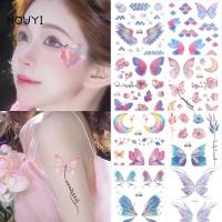 ราคา สติกเกอร์รอยสัก รูปปีกผีเสื้อ แต่งกลิตเตอร์ หลากสีสัน สําหรับตกแต่งร่างกาย แขน ใบหน้า ผู้หญิง (22255746225)