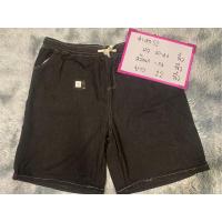 ราคา กางเกงยีนส์ขาสั้น สีดำ กางเกงยีนส์คนอ้วน เอวสม๊อคยางยืด S2 (40951761832)