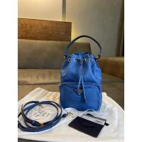 ราคา Prada Nylon Drawstring Crossbody Bag y.14 (Azzurro) (21817203292)
