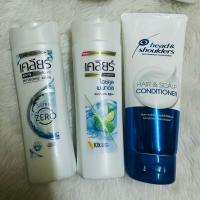ราคา 1 ขวด แชมพู ยาสระผม เคลียร์ ขจัดรังแค คันหนังศรีษะ 145-170ml ครีมนวดผม เฮดแอนด์โชว์เดอร์ conditioner head&shoulder135ml (27266805447)