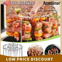 ราคา Acecinar เตาย่างทอดอากาศ, เตาย่างบาร์บีคิวสแตนเลสทรงกลม, แบบพกพาพร้อมไม้เสียบย่างแนวตั้งตะแกรงสําหรับครัวบ้านกลางแจ้ง (29932096449)