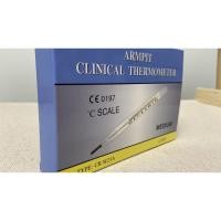 ราคา พร้อมส่ง!!ปรอทวัดไข้ ปรอทแก้ว เทอร์โมมิเตอร์ วัดอุณหภูมิ ปรอทธรรมดา Armpit Clinical Thermometer (มีกล่อง 1 ชิ้น) (5697363984)