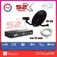 ราคา ชุดสุดคุ้ม PSI S2x HD + จานดาวเทียม PSI OKD 35 CM.+ฟรีสาย 10 เมตร (4942724871)