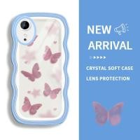 ราคา MERAH สําหรับ Oppo A17 A18 สําหรับ OppoA17 0PP0 สําหรับ OppoA18 OP ปลอก HP Softcase Kesing น่ารักโทรศัพท์ Cesing นุ่ม Cassing สวยผีเสื้อสีชมพูหยักไล่ Sofcase ความงาม Kasing (40722276670)