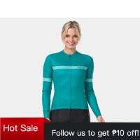 ราคา โรงงานผู้หญิง Pro Trek ทีมเสื้อเจอร์ซีย์นักปั่นแห้งเร็วจักรยานเสือภูเขาขี่ Shir Kualiti Tinggi (40716187372)