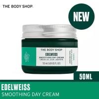 ราคา THE BODY SHOP Edelweiss Smoothing Day Cream 50ml เติมความชุ่มชื้นฟื้นฟูผิวให้เรียบเนียน แข็งแรง เนื้อครีมเบาสบายผิว (20085247566)