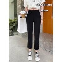 ราคา กางเกงดอลลี่ทรงขากระบอกเล็ก แต่งดีเทลเก๋ (20142127424)