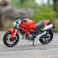 ราคา Maisto 1:18 Ducati Monster 696 รถหล่อแบบคงที่โมเดลรถจักรยานยนต์ของเล่นงานอดิเรกของสะสม (4538860792)