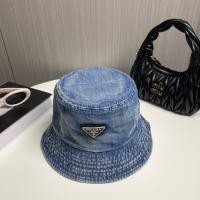 ราคา Bucket Hat DENIM สไตล์เหมาะสำหรับผู้ชายและผู้หญิง - PRADA (40822765738)