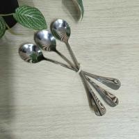 ราคา MOLAN CANO ช้อนโต๊ะสแตนเลสทรงกลมขนาดเล็ก | เค้กเค้ก | ชา 1 ชุด มี 3 ชิ้นวงรี ไซ-0454 (24745686133)