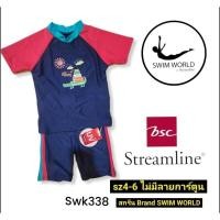 ราคา ชุดว่ายน้ำเด็ก Swimworld by BSC streamline ลดราคาเยอะมาก (22334609000)