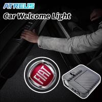 ราคา Fiat ไร้สายยินดีต้อนรับแสงคาร์บอนไฟเบอร์รถประตูโคมไฟกลางคืนรถ LED HD โปรเจคเตอร์สําหรับ Fiat Uno Toro 500 Bravo Punto Palio Argo Stilo Strada Mobi (26633516413)