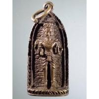 ราคา Antig Fast 4751 เหรียญหล่อโบราณ สมเด็จพ่อพระกาฬ จังหวัดลพบุรี เนื้อทองผสม ไม่ทราบปีที่สร้าง (29450603707)