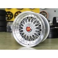 ราคา 4วง / BBS RS ขอบ17 4/100-114 หน้า8.5 หลัง9.5 (5844194468)