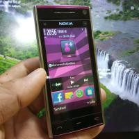 ราคา Nokia X6-00 16GB จุเพลงเยอะ หลังขาว ขอบชมพู (17663860551)