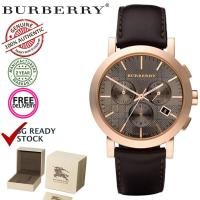 ราคา Burberry BU1863 Herringbone Chronograph Men's Brown Dial Rose Gold-Plated Watch (1942413550)