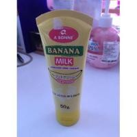 ราคา ครีมทาส้นเท้าแตก A bonne banana milk baby foot cream 50g (8102058540)