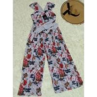 ราคา Love lady (M)จั๊มสูทกางเกงขายาวอัดพลีทผ้าชีฟอง (14750221981)