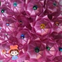 ราคา ริบบิ้นเหรียญโปรยทานดอกบัวบาน (22013962187)