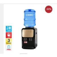 ราคา ตู้ทำน้ำเย็น-น้ำร้อน (ตั้งโต๊ะ) พร้อมถัง 12 ลิตร ZAGIO รุ่น ZA-8268 YLR-0.5-JXT-8 สีดำ - ทอง (26353726940)