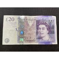 ราคา สินค้ามือสองธนบัตร20ปอนด์ ปี2006 หมายเลข17718020 สภาพผ่านการใช้งานแต่ยังสวยน่าสะสม (24628386614)