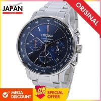 ราคา [Seiko] SEIKO Blue 100m waterproof chronograph with genuine manufacturer's box Wristwatch SSB163P1 (28808820135)