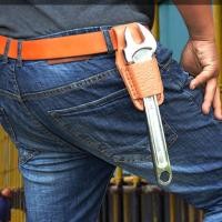 ราคา [unjitsh] ซองใส่มีดค้อนขนาดเล็ก หนัง PU (26305199027)