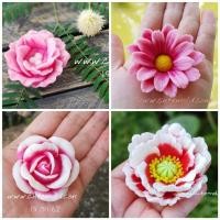 ราคา cutemold พร้อมส่ง / คมชัด / ถูก ฟองดองดอกไม้ เลือกแบบ b40 b41 b42 คอสมอส (28406588550)