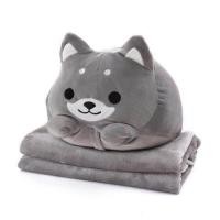 ราคา ตุ๊กตาหมอนผ้าห่มหมาชิบะ (468543150)