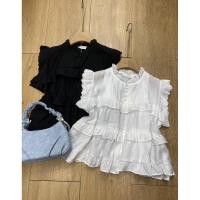 ราคา เสื้อแขนกุดฉลุระบายเล็กๆ (28118298761)