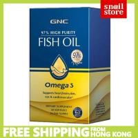 ราคา GNC Fish oil 97% Mini Omega 3 (EXP 2027)(60 Softgels) Platinum 97% น้ำมันปลาทะเลน้ำลึกขนาดเล็กที่มีความบริสุทธิ์สูง 60 แคปซูล/กล่อง (24079622647)