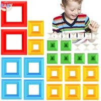 ราคา ชุดของเล่นตัวต่อพีระมิด ก่อสร้าง Montessori นํากลับมาใช้ใหม่ได้ 30 ชิ้น Shopcyc4760 (21241936629)