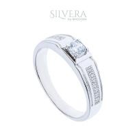 ราคา สําหรับ HIM SERIES SILVERA แหวนเงิน 925 แหวน Cincin Perak ~ ลายเซ็นแหวนตัดกลมสําหรับผู้ชาย, เงิน 92 (27422700768)
