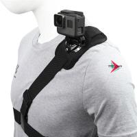ราคา 360° ไหล่กล้องสายคล้องอะแดปเตอร์สายรัดหน้าอกสําหรับ DJI GoPro Hero 12 11 10 9 8 7 6 5 4 3 + 3 Black Edition (26034723523)