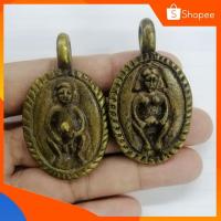 ราคา เหรียญหล่อพ่อเป๋อ​ แม่เป๋อ​ 2​ ด้าน​ เนื้อทองเหลือง (15826629394)