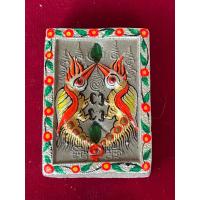 ราคา พระเครื่องสาริกาเทพแห่งเมตตา ครูบากฤษณะ รุ่นรวย รวย รวย หรือรุ่นรวยมหาเศรษฐีเนื้อผงเพ้นท์สีฝังพลอย (28991298871)