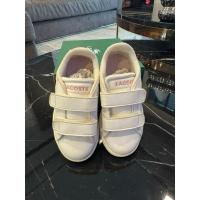 ราคา รองเท้าเด็ก LACOSTE สีขาว/ชมพู ของแท้100% (มือ2 สภาพดีมาก) (42351615179)