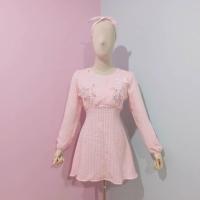 ราคา เดรสขนตา งานป้าย แบรนด์ Macaron (1229495989)