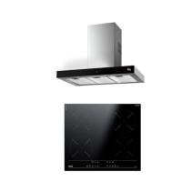 ราคา TEKA เตาไฟฟ้า induction 4 หัวตา 60 ซม. IBS 64900 TCS + เครื่องดูดควัน 90 ซม. LDH TC 90 (27014586472)