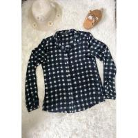 ราคา เสื้อเชิ้ต Esprit ลายตารางสีเขียวเข้ม (7252201505)