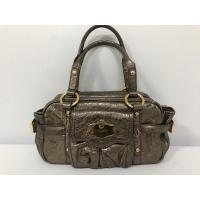 ราคา กระเป๋ามือสอง Vincis Bench ของแท้ สีน้ำตาล metallic หนังแท้ พร้อมส่ง (15208319359)