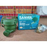 ราคา มิเตอร์น้ำ SANWA ขนาด 1/2" คุณภาพดี(ของแท้ 100%) (3351937517)