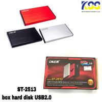 ราคา กล่องใส่ฮาร์ดดิส OKER BOX Hard Drive ST-2513 USB 2.0 / 2.5" SATA External Hard Drive Enclosure (3037657058)