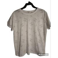 ราคา เสื้อซีทรูมือสอง ปั้มลายชาแนล สภาพใหม่ (18580109312)