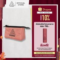 ราคา 3CE Pouch Bag Mini ทรีซีอี กระเป๋าเครื่องสำอางมินิ สีมู้ด พิงค์ (26319074675)