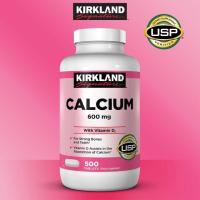 ราคา Kirkland Calcium 600 mg 500 เม็ด (exp Feb/2022) (2258389392)