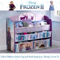 ราคา นำเข้า ชั้นเก็บของ ชั้นวางหนังสือ ขนาดใหญ่ลาย โฟรเซ่น2 Disney Frozen II Deluxe Toy & Book Organizer ลิขสิทธิ์แท้100% (14148969513)