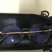 ราคา แว่นกรองแสง สีดำทอง (1496982239)