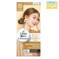 ราคา ลิเซ่ โฟมเปลี่ยนสีผม ครีมมี่ บับเบิ้ล คัลเลอร์ มิลค์ ที บราวน์ LIESE HAIR COLOR FOAM CREAMY BUBBLE COLOR MILK TEA BROWN (4088092610)